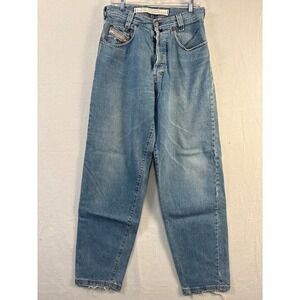 Diesel Men's Relaxed Blue Jeans